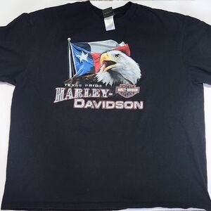 Harley-Davidson Men's TEXAS Pride San Antonio T-Shirt 2XL